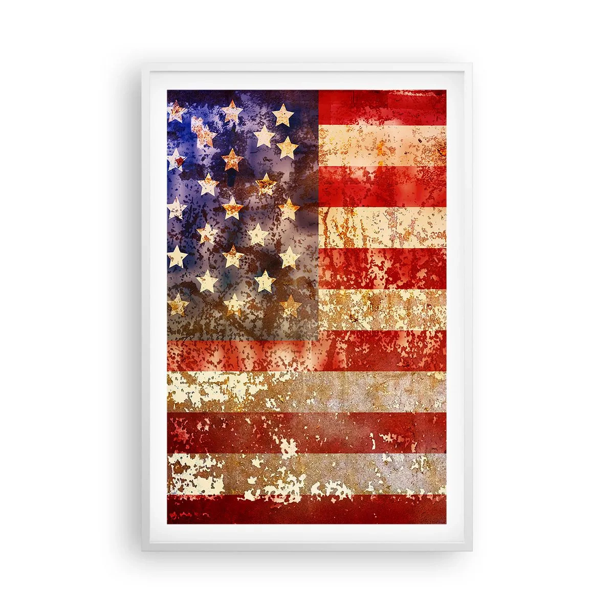 Poster in een witte lijst - Glorie vervaagt niet - 61x91 cm