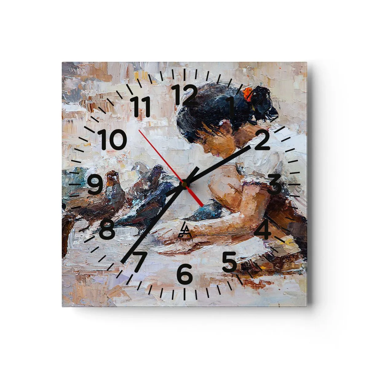 Wandklok - Klok - De kleintjes en de leukste - 40x40 cm
