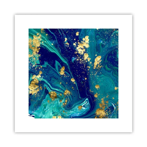 Poster - De bloemblaadjes van de zon - 30x30 cm