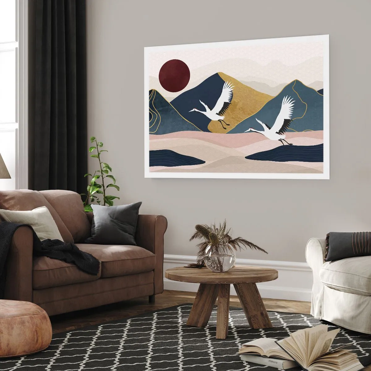 Poster - Het is weer een dag GEGAAN - 100x70 cm