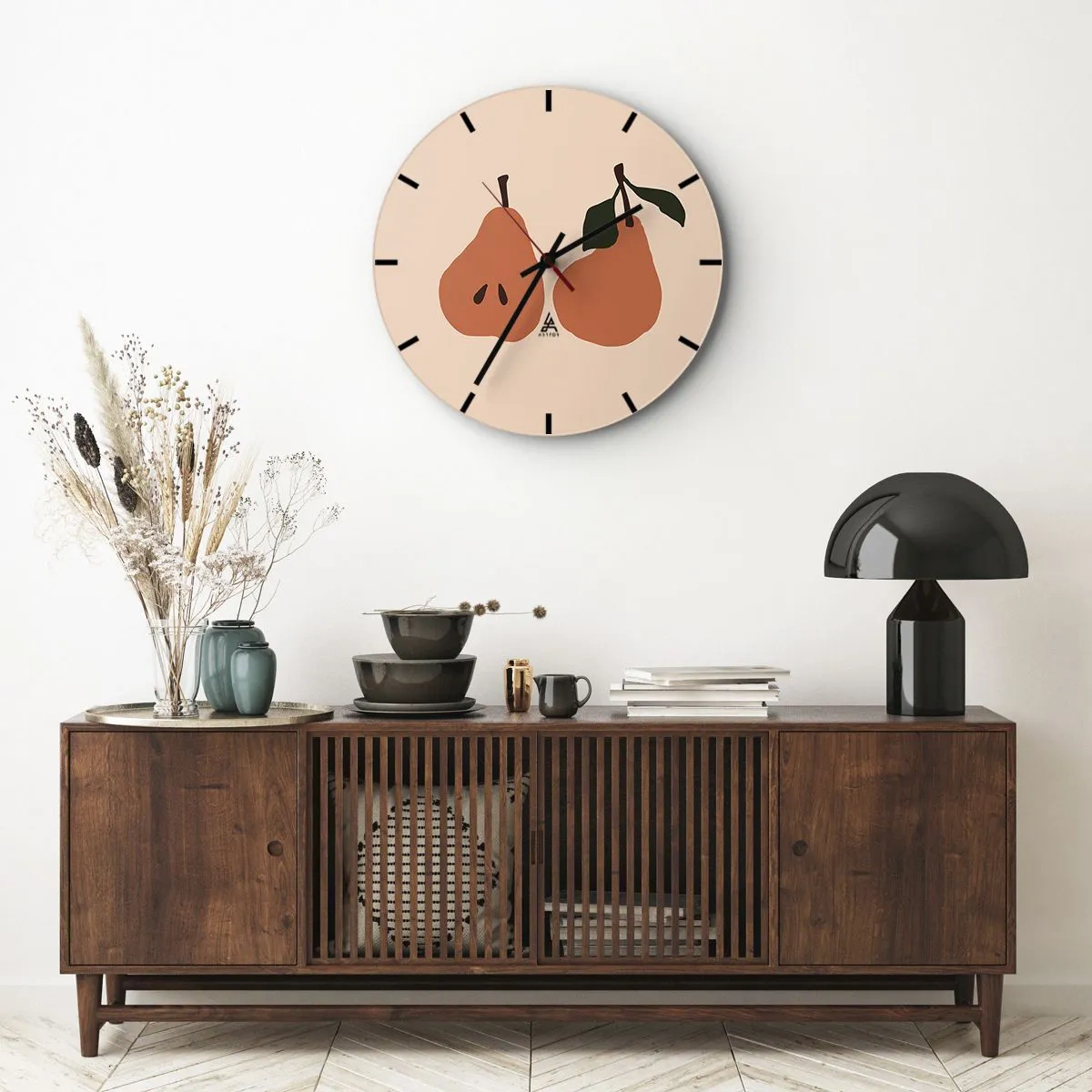 Wandklok - Klok - Zoetheid zelf - 30x30 cm