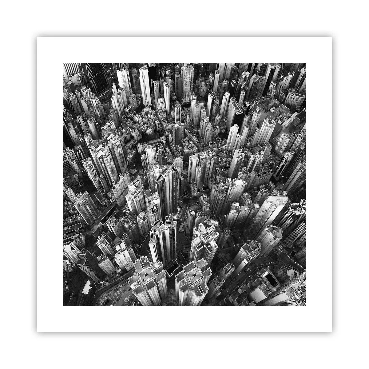 Poster - Nog steeds hoger en hoger - 40x40 cm