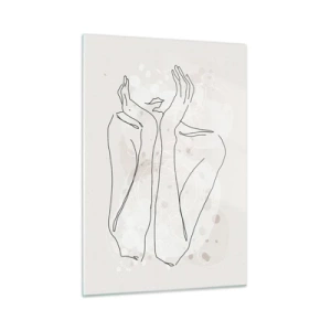 Schilderen op glas - Een dromerig moment - 50x70 cm
