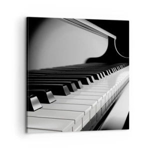 Schilderen op canvas - Harmonie van vormen en kleuren - 60x60 cm