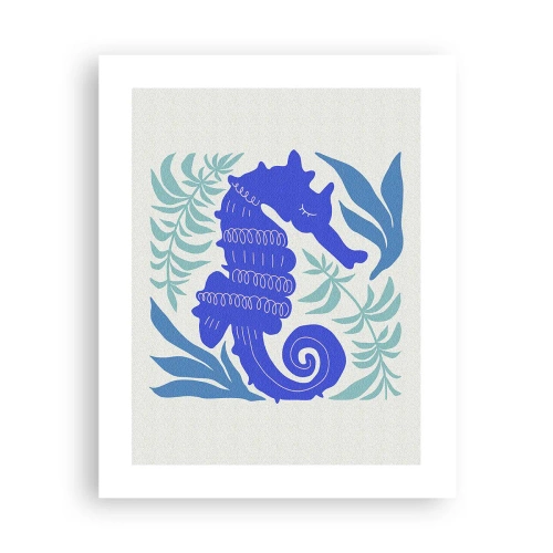 Poster - In een onderwaterweide - 40x50 cm