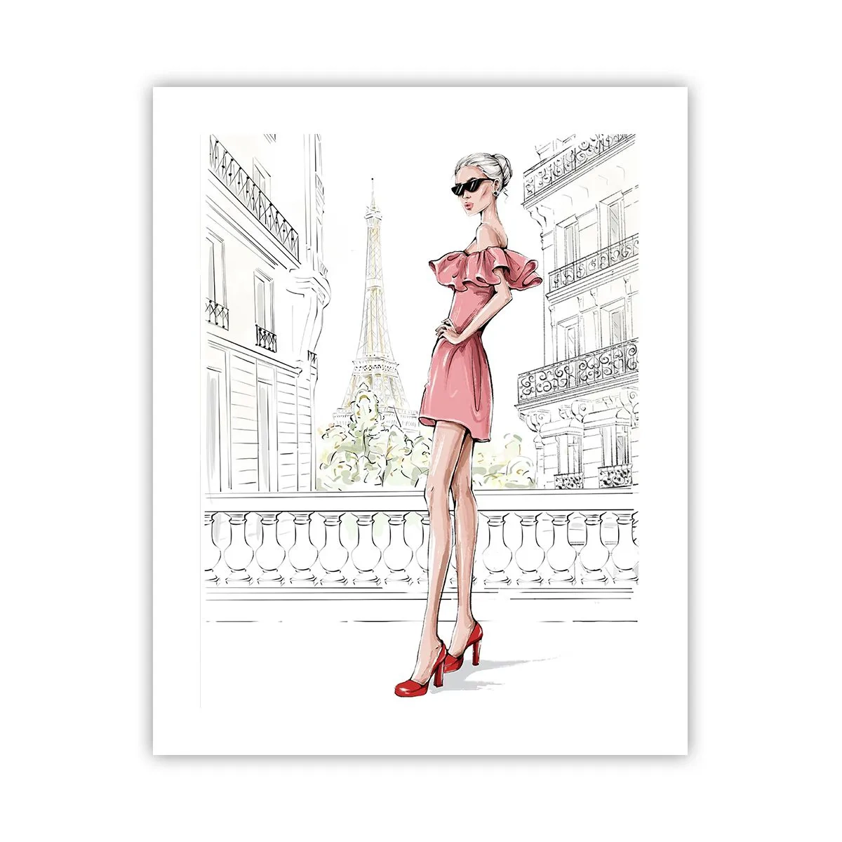 Poster - Mode kunst - 40x50 cm