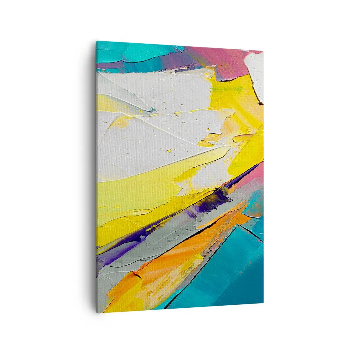 Schilderen op canvas - De anatomie van licht - 70x100 cm