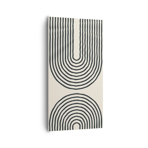 Schilderen op canvas - In een ogenblik ... - 65x120 cm