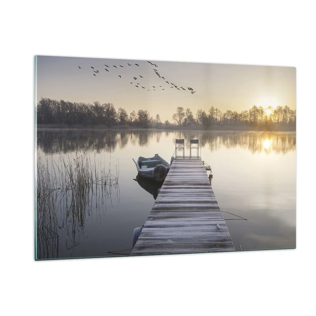 Schilderen op glas - Ik ben zo terug - 120x80 cm