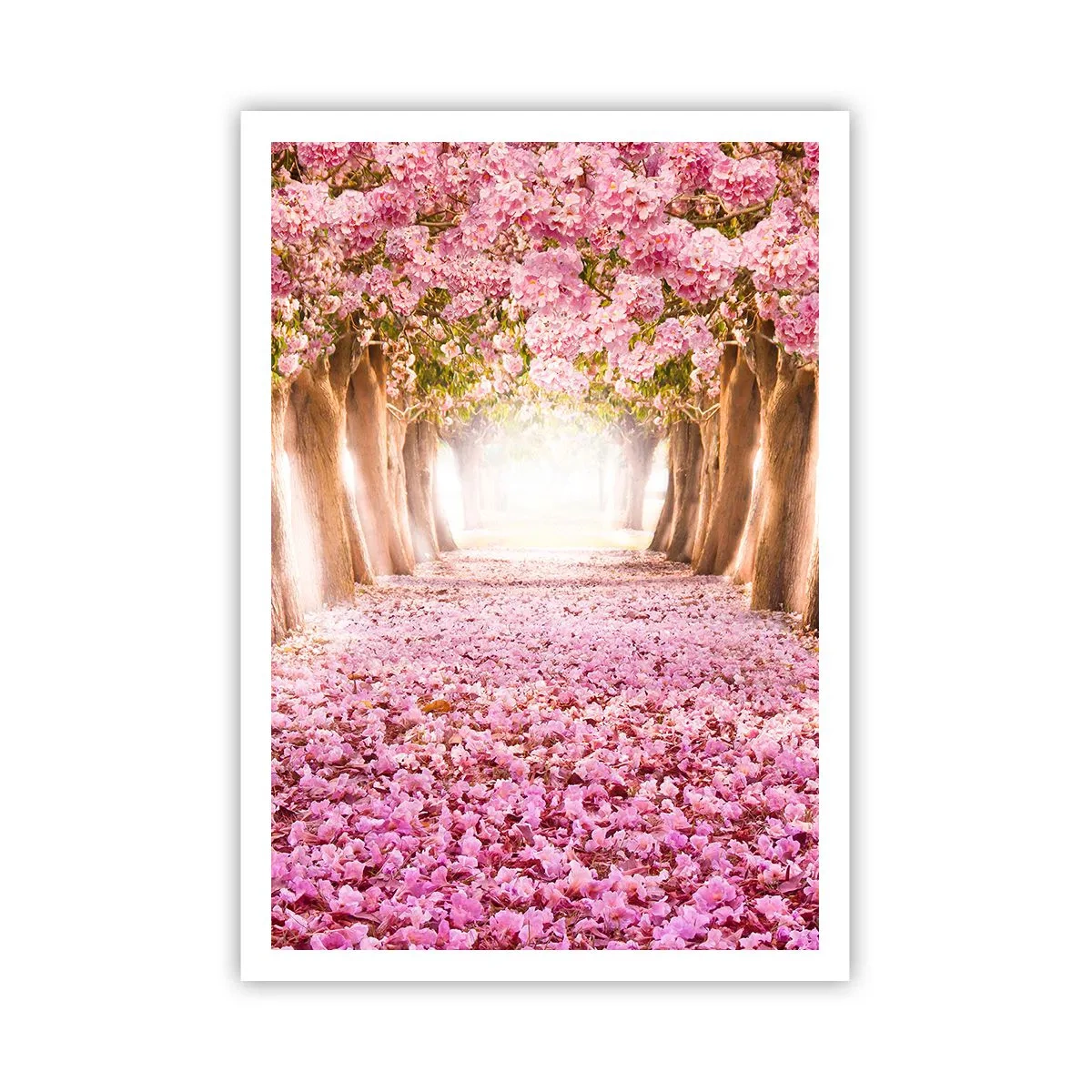 Poster - De weg naar het paradijs - 70x100 cm