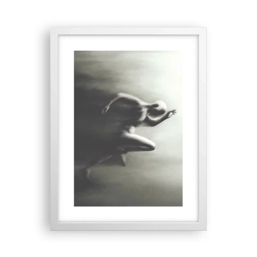 Poster in een witte lijst - Niet te stopen - 30x40 cm