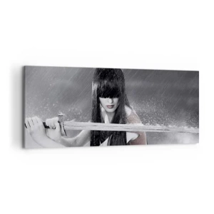 Schilderen op canvas - Mooi en gevaarlijk - 120x50 cm
