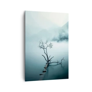 Schilderen op canvas - Van water en mist - 70x100 cm