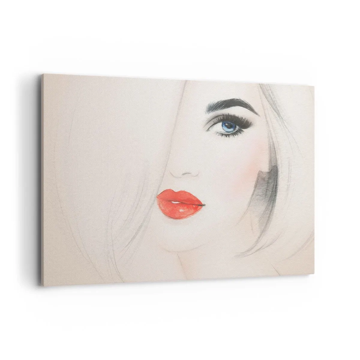 Schilderen op canvas - Het hypnotiseert en bedwelmt - 120x80 cm