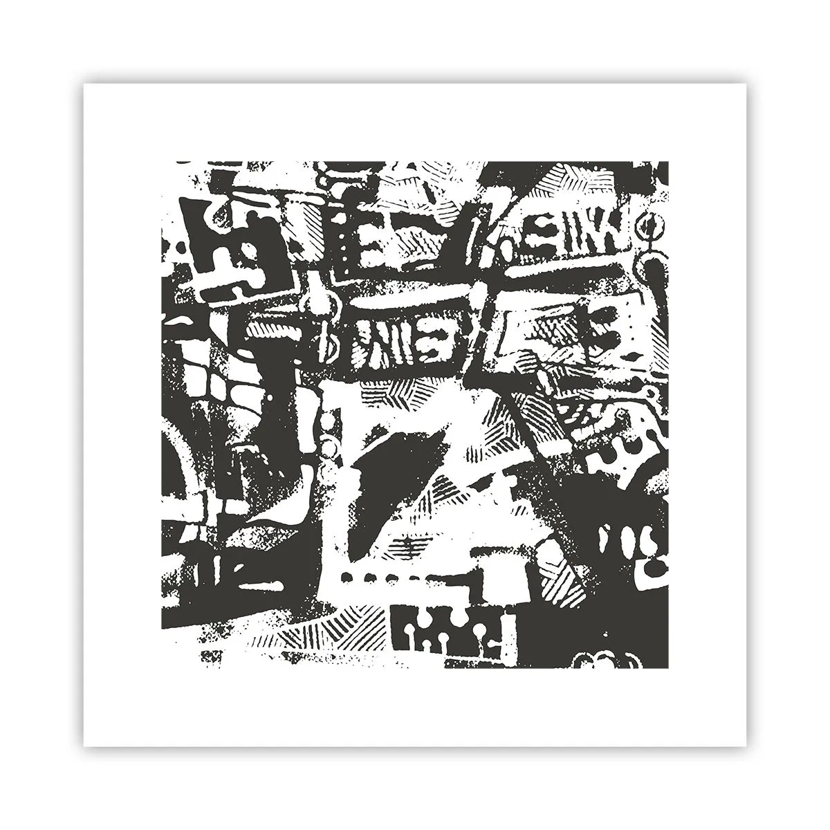 Poster - Orde of chaos? - 30x30 cm