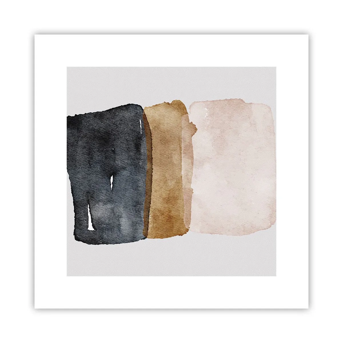 Poster - De samenstelling van de kleuren van de aarde - 30x30 cm