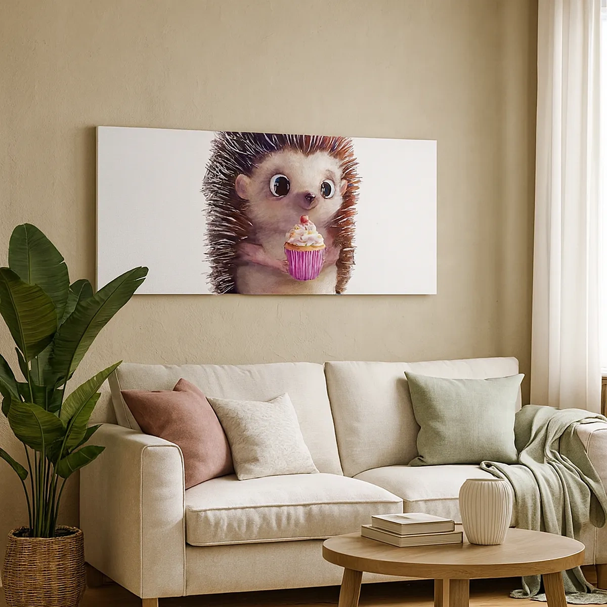 Schilderen op canvas - De vakantie is elke dag - 30x30 cm