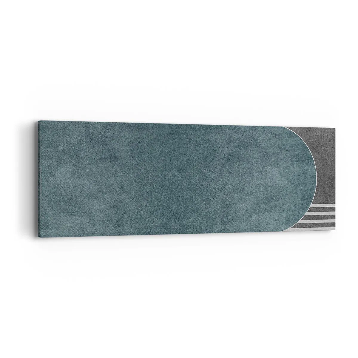 Schilderen op canvas - Compositie op niveau - 90x30 cm