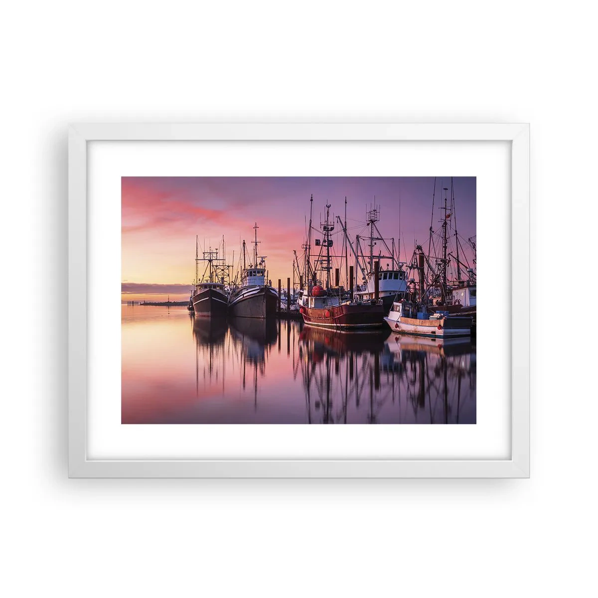 Poster in een witte lijst - Voor de volgende dag - 40x30 cm