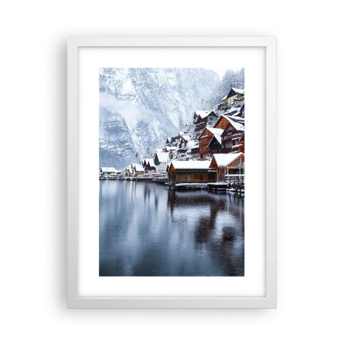 Poster in een witte lijst - In winterdecoratie - 30x40 cm