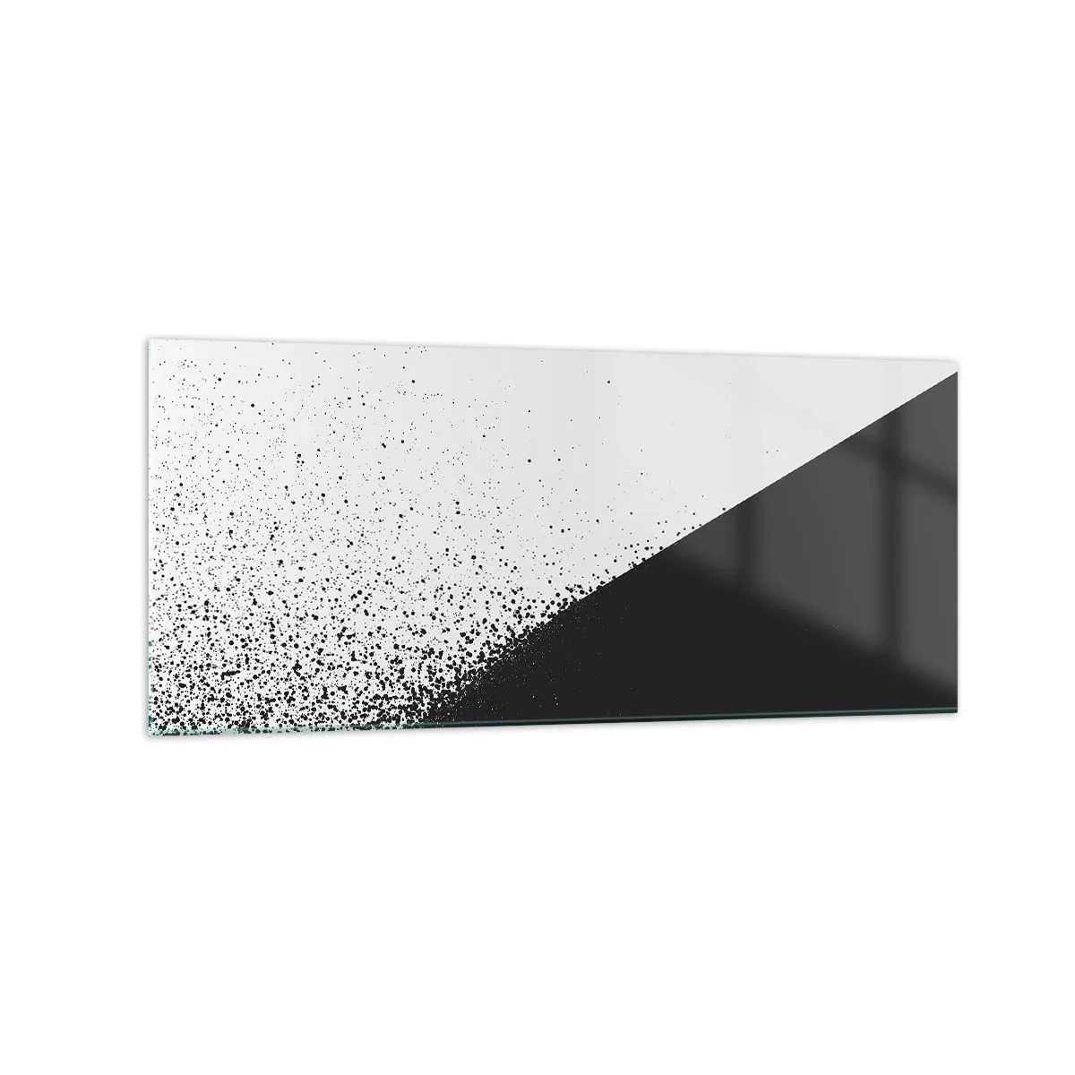 Schilderen op glas - Steeds sneller, meer en meer - 120x50 cm