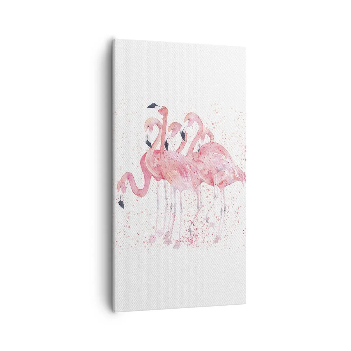 Schilderen op canvas - Roze ensemble - 55x100 cm