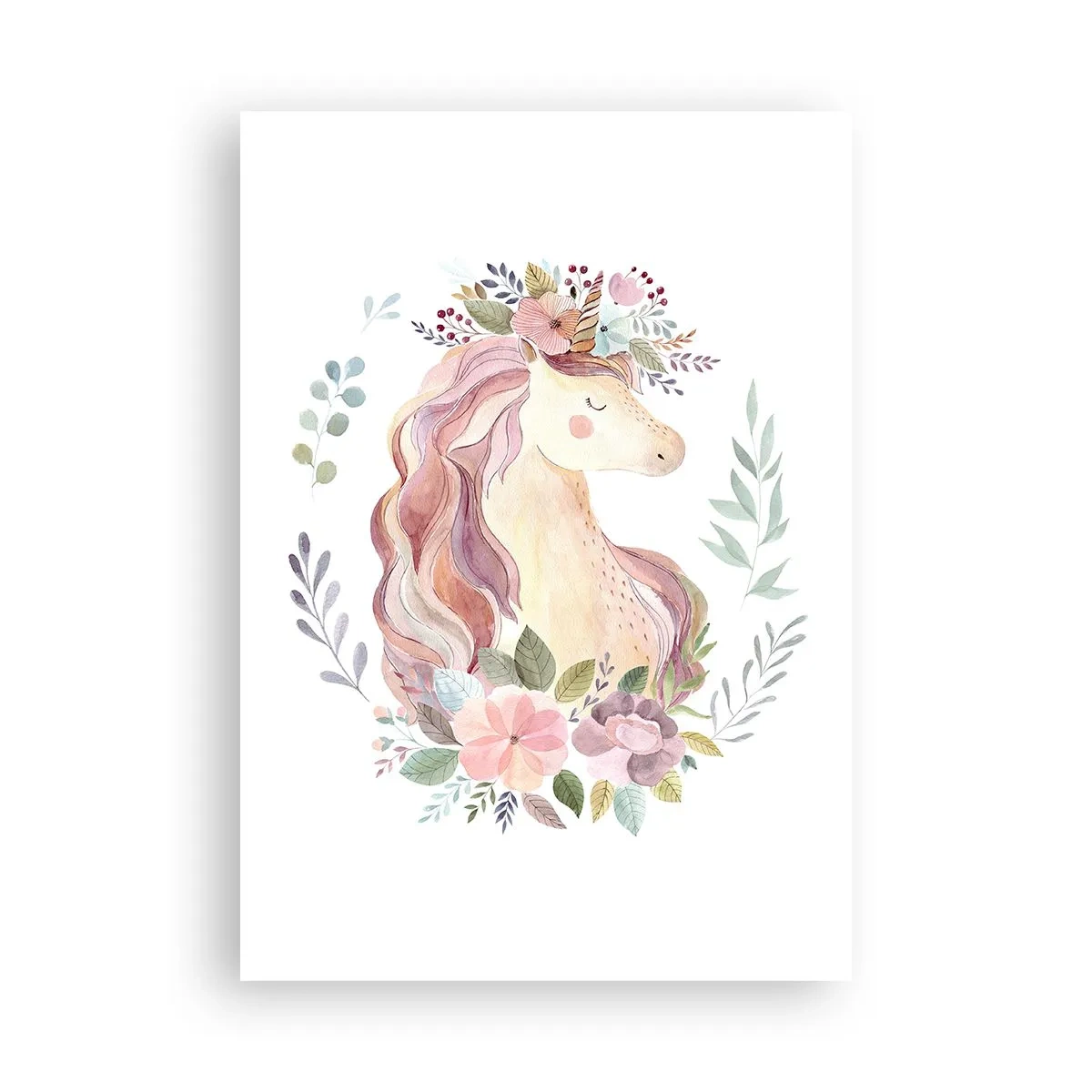 Poster - Een uitnodiging in de wereld van sprookjes - 70x100 cm