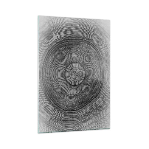 Schilderen op glas - Teken van de tijden - 80x120 cm