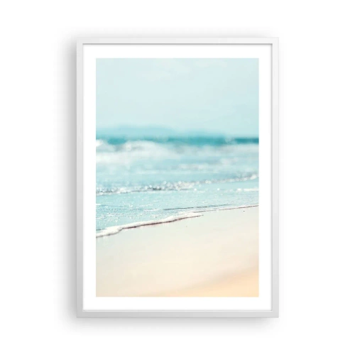 Poster in een witte lijst - Warmte en geluid - 50x70 cm