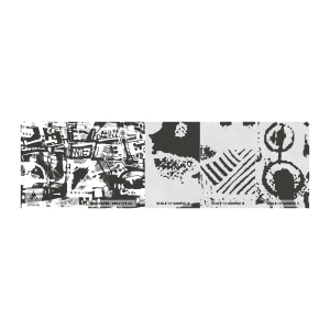 Fotobehang Monster Premium Sand - Orde of chaos? - Abstractie, Grafisch, Deel - 100x30 cm
