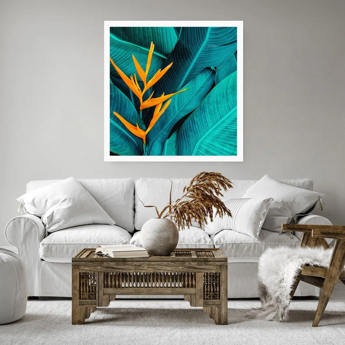 Poster - Eden bloem - 30x30 cm