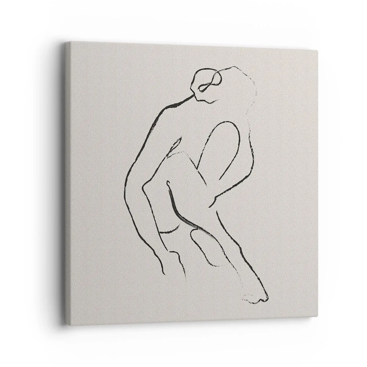 Schilderen op canvas - Intieme schets - 30x30 cm