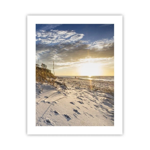 Poster - Een uitnodiging voor een wandeling - 40x50 cm