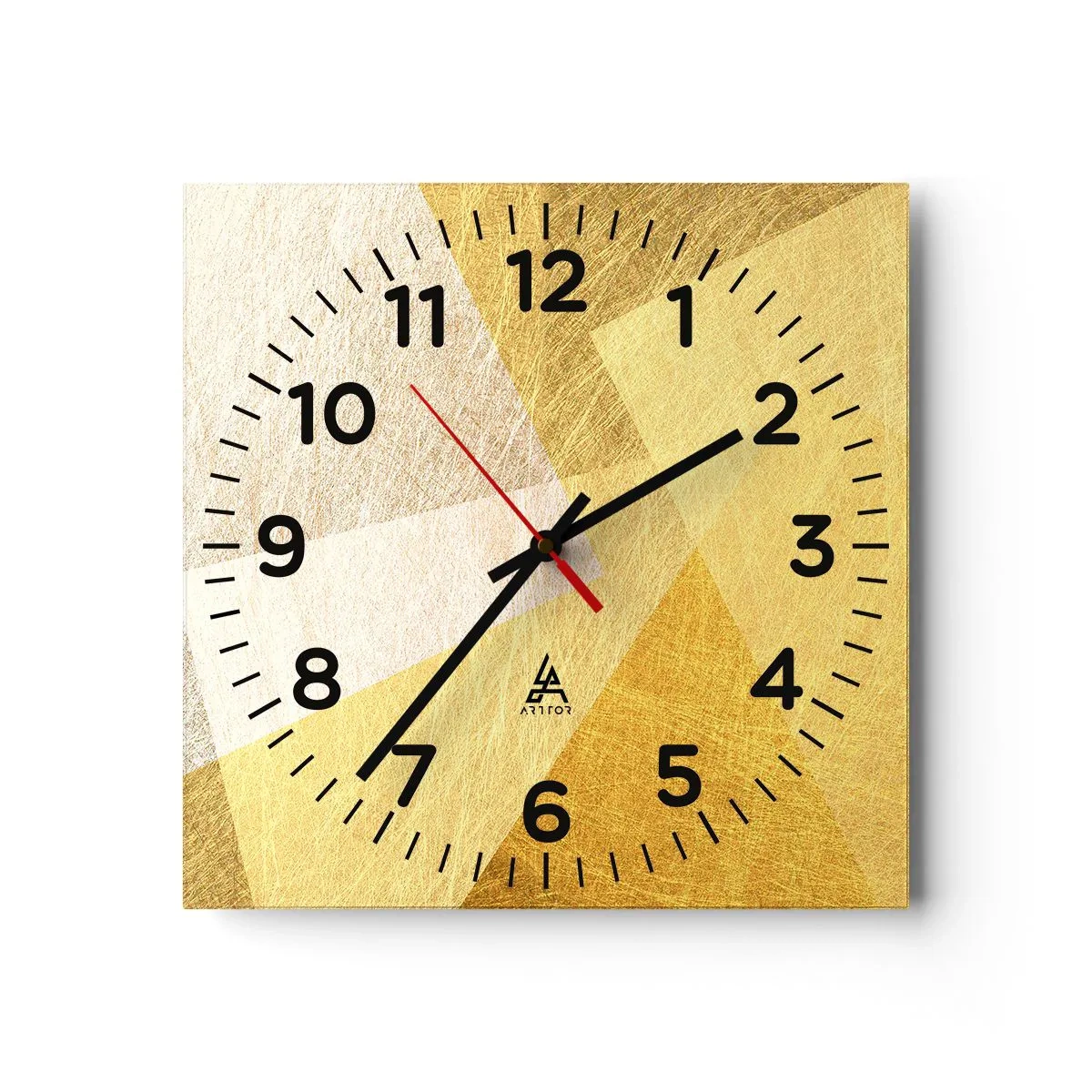 Wandklok - Klok - Geometrie weer - 40x40 cm