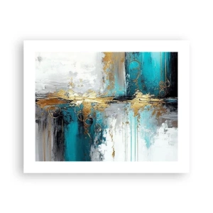 Poster - Alles vloeit - 50x40 cm