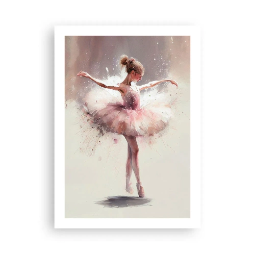 Poster - Als een jonge vogel - 50x70 cm