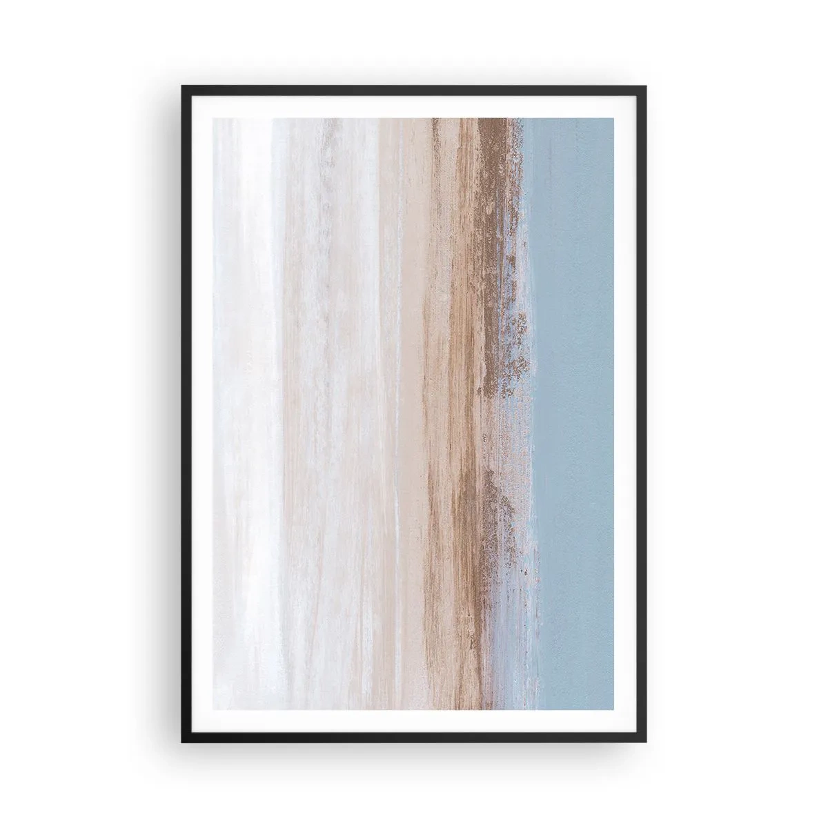 Poster in een zwarte lijst - Dubbelzinnig landschap - 70x100 cm