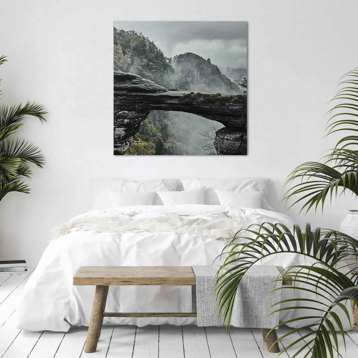 Schilderen op canvas - Het avontuur gaat beginnen - 40x40 cm