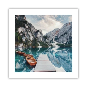 Poster - We zullen je schoonheid laten zien - 40x40 cm