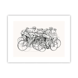 Poster - Samen als team - 40x30 cm