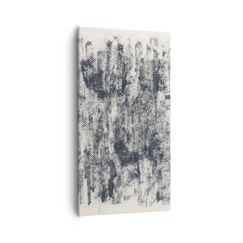 Schilderen op canvas - Mistige compositie - 55x100 cm