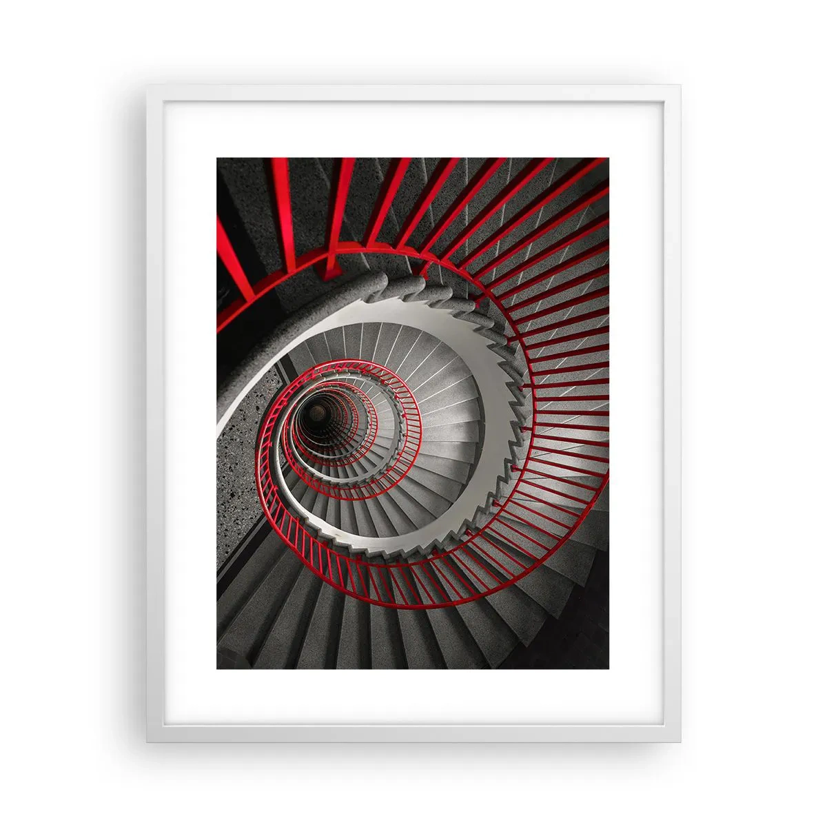 Poster in een witte lijst - Architectuur plezier - 40x50 cm
