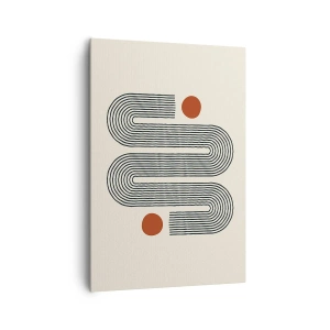 Schilderen op canvas - Van het begin tot het eind - 70x100 cm