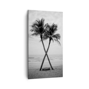 Schilderen op canvas - Een tedere aanwezigheid - 45x80 cm