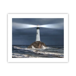 Poster - Hier... hier... hier! - 50x40 cm