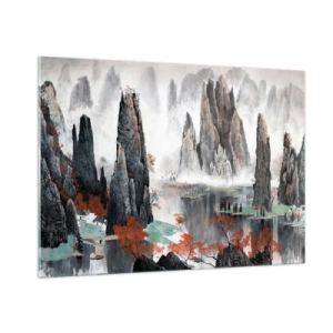 Schilderen op glas - Krachtige voogden - 100x70 cm