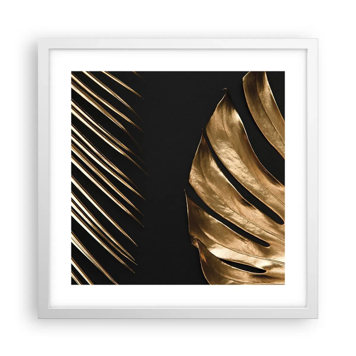 Poster in een witte lijst - Anders en net zo duur - 40x40 cm