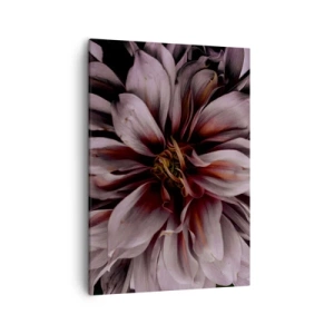 Schilderen op canvas - Een bloemenhart - 50x70 cm