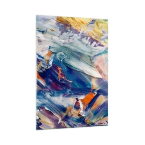 Schilderen op glas - Kleur verwarring - 50x70 cm