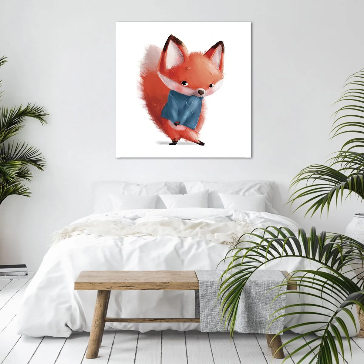 Schilderen op canvas - Past het bij me? - 50x50 cm